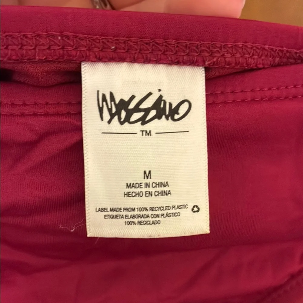 Mossimo Supply Co. Burgundy Bikini Set - Picture 4 of 7